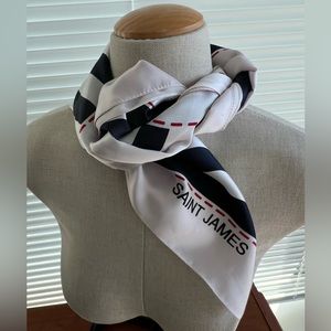 Saint James Paris Stripe Scarf🇫🇷